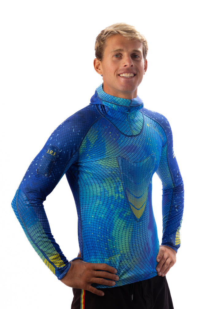 Kajiki Hooded Spearfishing Rash Guard