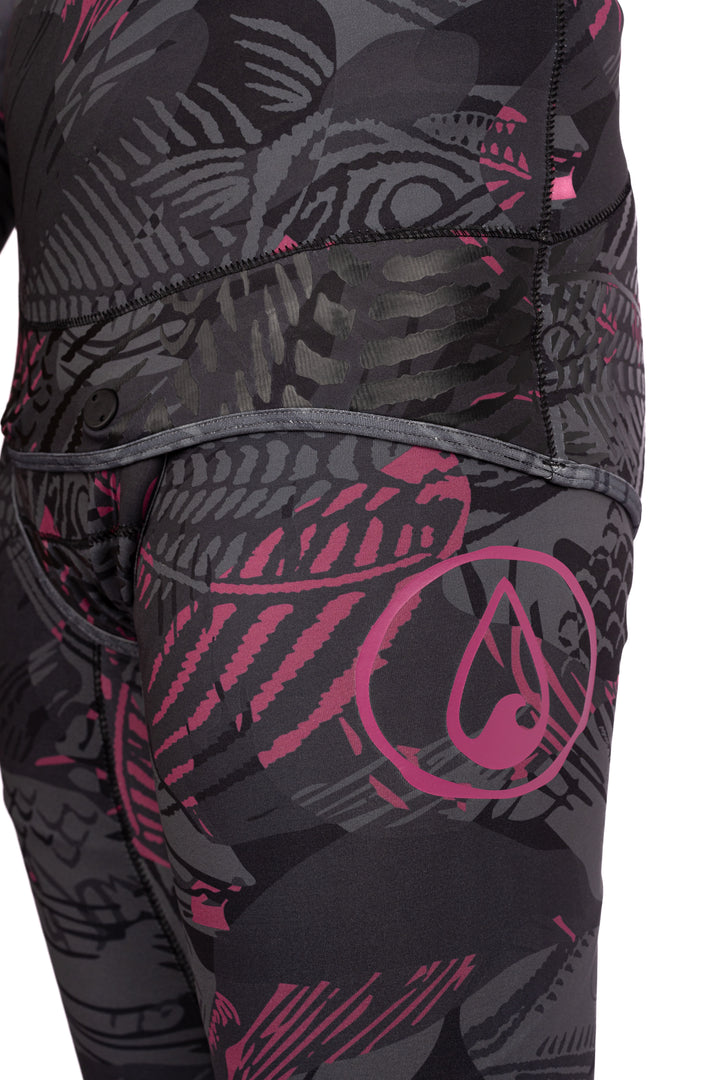 Men’s Pink Fishbone Spearfishing 1.5mm Wetsuit