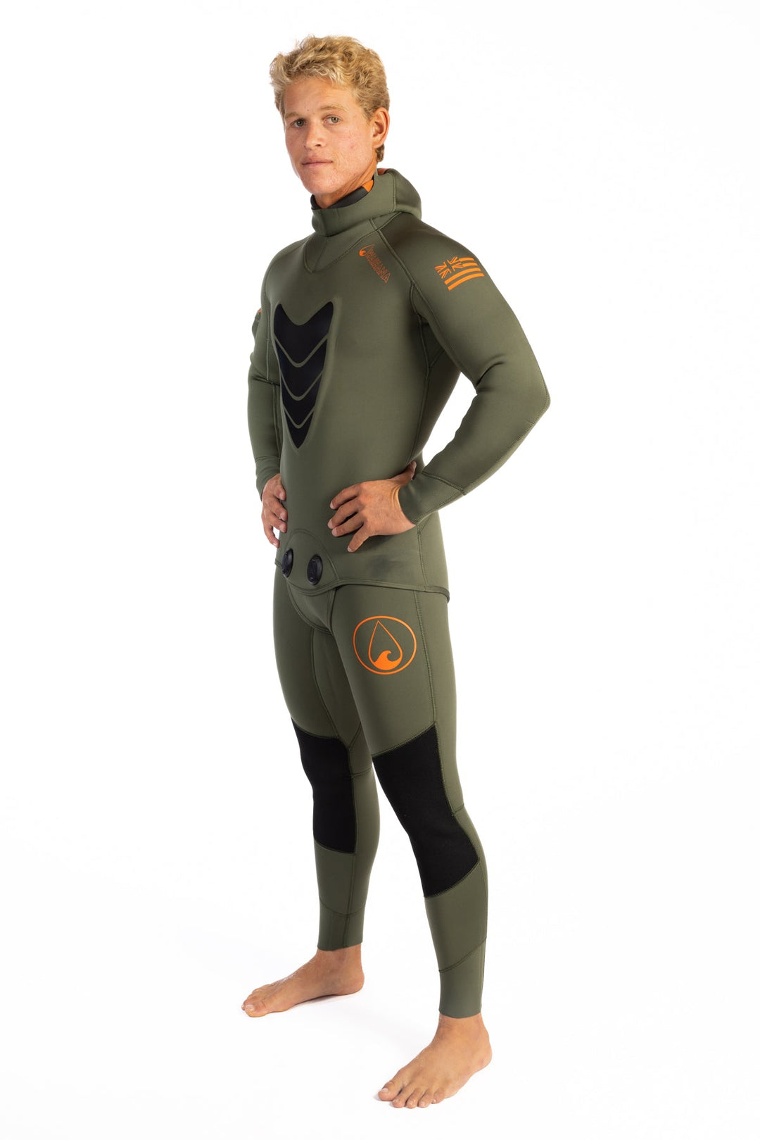 Men's Ranger Green Essentials Pro 3.0mm Wetsuit